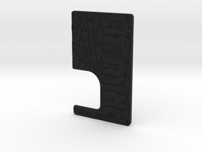 STRSS3D Mech Squonk Door in Black Natural Versatile Plastic