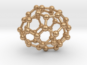0702 Fullerene c44-74 c1 in Natural Bronze