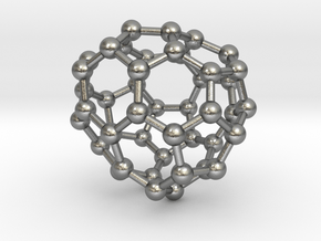 0707 Fullerene c44-79 c1 in Natural Silver