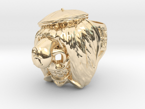 Famous Waggis Ring / 22.5mm in 14K Yellow Gold