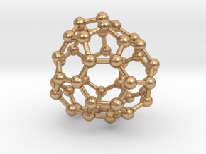 0708 Fullerene c44-80 d3 in Natural Bronze