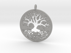 Celtic Knot Tree of life Pendant in Aluminum