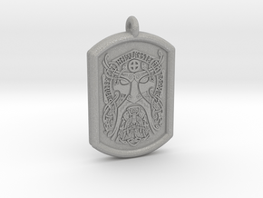 Thor  Knotwork Norse Pendant  in Aluminum