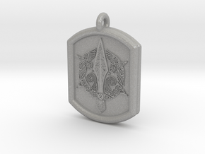 Celtic Triskelion Sword Pendant in Aluminum