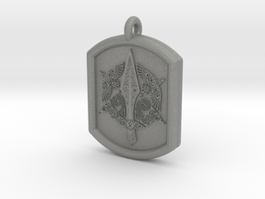 Celtic Triskelion Sword Pendant in Gray PA12