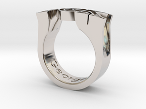 PhiThetaKappa Ring Size 10.5 in Platinum