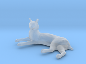 Printle Animal Bobcat 02 - 1/87 in Tan Fine Detail Plastic