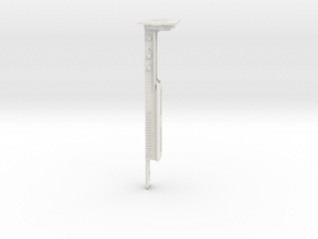 Double Blade Semaphore Hanger in White Natural Versatile Plastic