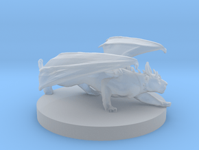 Domestic Shorthair Dragon Cat in Smooth Fine Detail Plastic
