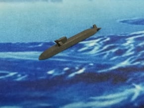 Soryu-class submarine,  1/1800 in White Natural Versatile Plastic