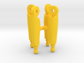 Time Traveler Lower Legs in Yellow Processed Versatile Plastic