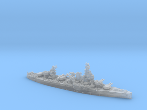USN BB35 Texas [1944] in Smooth Fine Detail Plastic: 1:1200