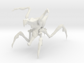 Arachnid Bug 2 in White Natural Versatile Plastic