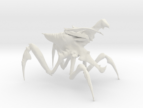 Arachnid Bug 4 in White Natural Versatile Plastic