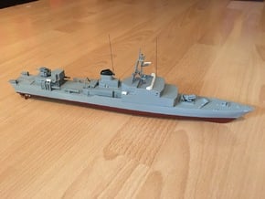 Thetis / Najade, Hull (1:200, RC) in White Natural Versatile Plastic