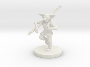 Goblin Monk - Small Humanoid in White Natural Versatile Plastic