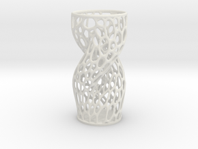 Vase 34221  in White Natural Versatile Plastic
