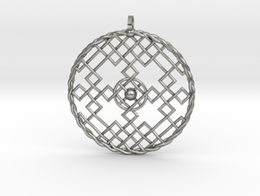 Ck Pendant 829 in Natural Silver