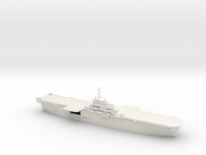  1/700 Scale Iwo Jima-class LPH 1980 in White Natural Versatile Plastic