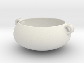 STN Bowl (Downloadable) in White Natural Versatile Plastic