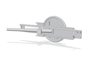 Sk l/45 38cm max e 1/144 artillery turntable  in Tan Fine Detail Plastic
