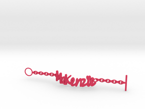 MaKenzie Bracelet in Pink Processed Versatile Plastic