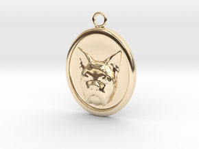 French Bulldog in 14K Yellow Gold