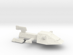 3125 Scale Kzinti Light Cruiser (CL) SRZ in White Natural Versatile Plastic