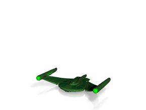 Romulan WarBird refit V3 in Tan Fine Detail Plastic