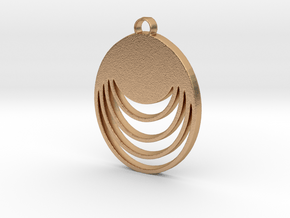 Loopy Lou Pendant in Natural Bronze