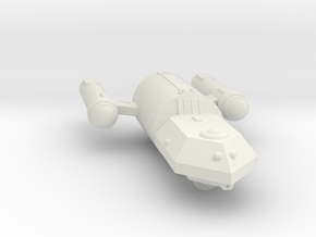 3788 Scale Federation Police Cutter (Callaghan) WE in White Natural Versatile Plastic