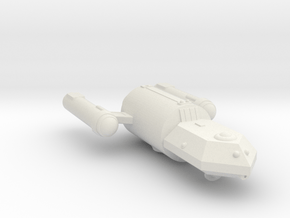 3125 Scale Federation Police Cutter (Callaghan) WE in White Natural Versatile Plastic