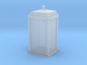 HO Scale Tardis in Smooth Fine Detail Plastic