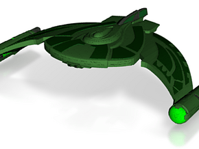 Romulan WarBird refit V4 in Tan Fine Detail Plastic