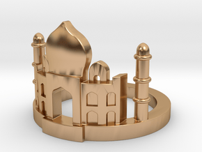 Taj Mahal Ring in Polished Bronze: 5.5 / 50.25