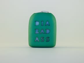 Dia Bad Ass - Omnipod Pod Cover in Green Processed Versatile Plastic