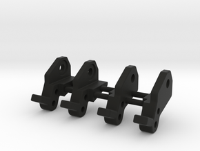Axle Bracket Set for use with Goat chassis. in Black Natural Versatile Plastic