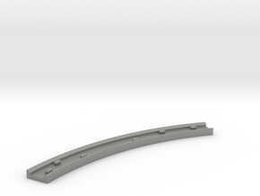 Motorway 4 Curve (B) with cars 1:1000 scale in Gray PA12