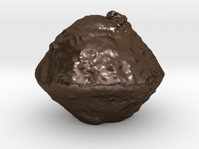 Ryugu asteroid (Hayabusa 2) in Polished Bronze Steel