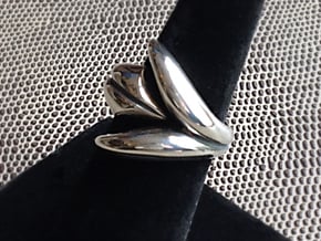Venus Flower Ring - Size 8 (18.14 mm) in Polished Silver