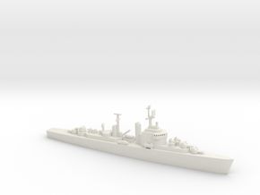 1/1250 Scale USS Norfolk DLK-1 in White Natural Versatile Plastic