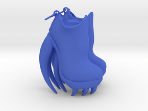 Shark Boots in Blue Processed Versatile Plastic: Small