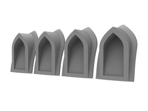 Arch Vent - Hollow (4pcs) in Tan Fine Detail Plastic
