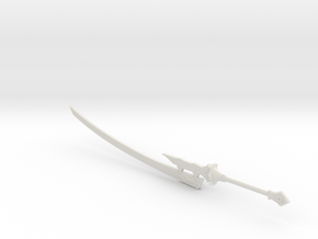 1/3 Scale Nier Automata Virtuous Treaty Sword in White Natural Versatile Plastic