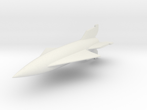 (1:144) A4b mit Deltaflügel in White Natural Versatile Plastic