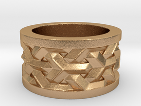 woven ring in Natural Bronze: 5 / 49