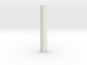 Pixel Prism Core in White Natural Versatile Plastic