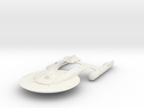 Discovery time line USS AKIRA V3 5" in White Natural Versatile Plastic