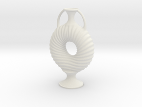 Vase R55 in White Natural Versatile Plastic
