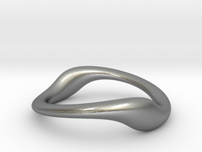 BENTorus Steel 0012 Ring smooth in Natural Silver